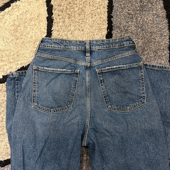 WILD FABLE, HIGHEST RISE BAGGY JEAN, S: 8/29R, BLUE - Picture 6 of 6